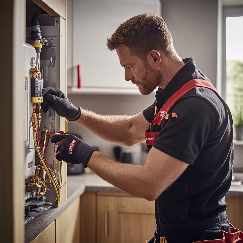 Next day boiler installation by Winston Heating